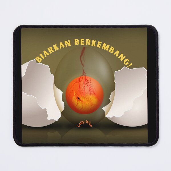 Item preview, BIARKAN BERKEMBANG! designed and sold by LadyWise.