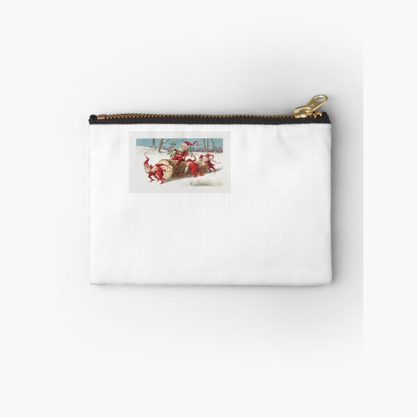 Item preview, Santa elves sliding on a log designed and sold by Oldetimemercan.