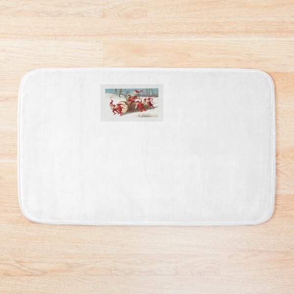 Item preview, Santa elves sliding on a log designed and sold by Oldetimemercan.