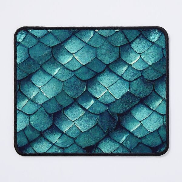 Item preview, Turquoise Dragon Scales designed and sold by TextureFactory.