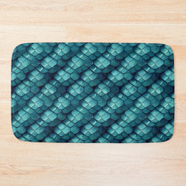Item preview, Turquoise Dragon Scales designed and sold by TextureFactory.