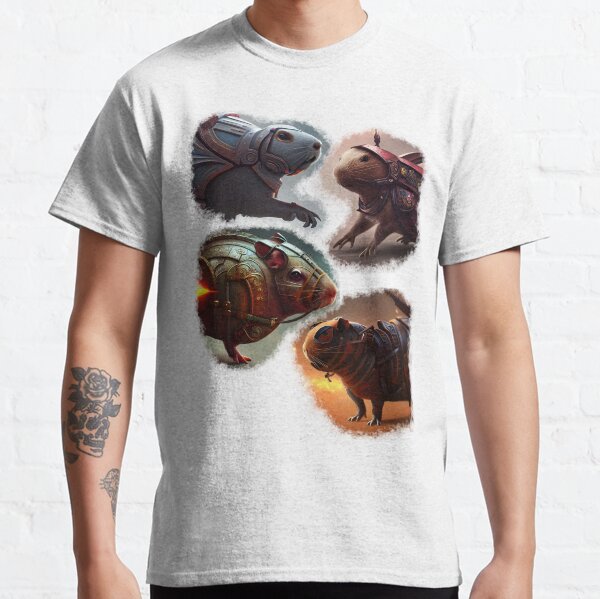 Sci-Fi-Techno-Meerschweinchen Classic T-Shirt