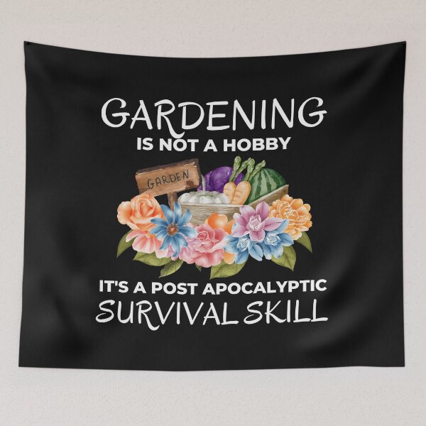 Item preview, Funny Gardening SHTF Quote designed and sold by AloraDawnEve.