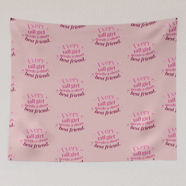 Item preview, Every Tall Girl Needs A Short Best Friend designed and sold by karolaan.