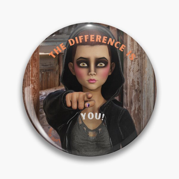 Item preview, THE DIFFERENCE IS YOU! designed and sold by LadyWise.
