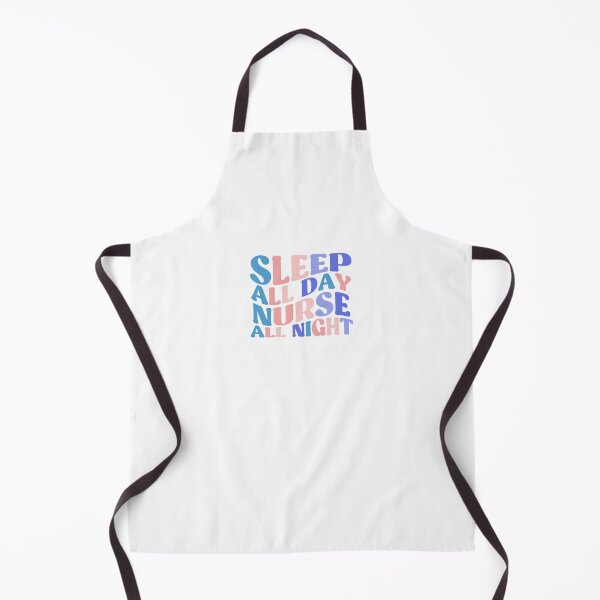 Item preview, Nursing Sleep All Day Nurse All Night Funny Registered Nurse Pcu Nurse Nursing School Gifts designed and sold by InnaPo ⭐⭐⭐⭐⭐.