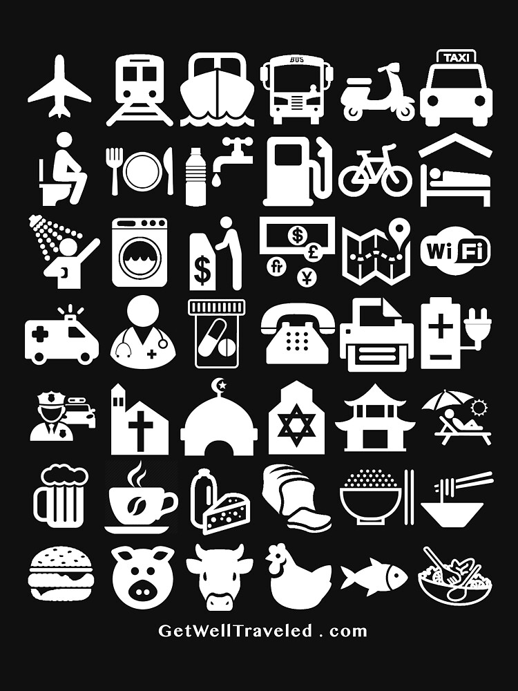 Medical Tourism Travel Icon by welltraveled
