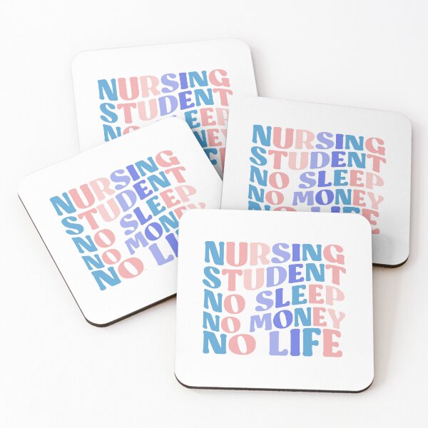 Item preview, Nursing Student No Sleep No Money No Life Cute Nursing Student Nursing School Gift designed and sold by InnaPo ⭐⭐⭐⭐⭐.