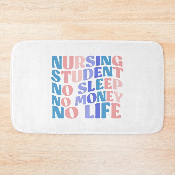 Item preview, Nursing Student No Sleep No Money No Life Cute Nursing Student Nursing School Gift designed and sold by InnaPo ⭐⭐⭐⭐⭐.