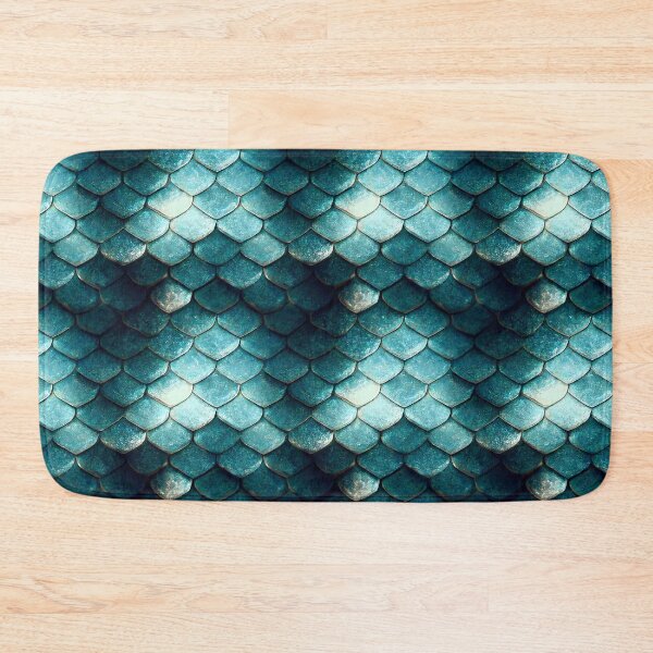 Item preview, Turquoise Dragon Scales designed and sold by TextureFactory.