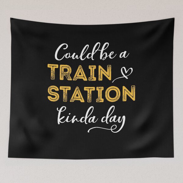 Item preview, Could Be a Train Station Kind of Day designed and sold by iliasjeff.