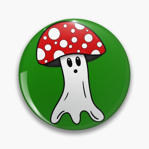 Item preview, lil ghost mushroom! designed and sold by Gemimai Art.