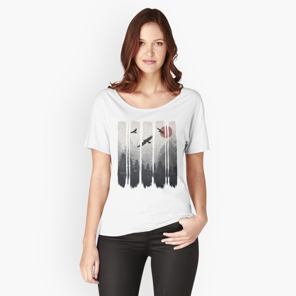 Item preview, Relaxed Fit T-Shirt designed and sold by nomadartstudio.