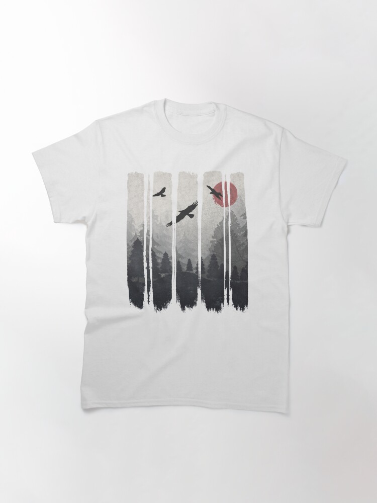 Thumbnail 3 of 7, Classic T-Shirt, EagleLand designed and sold by nomadartstudio.