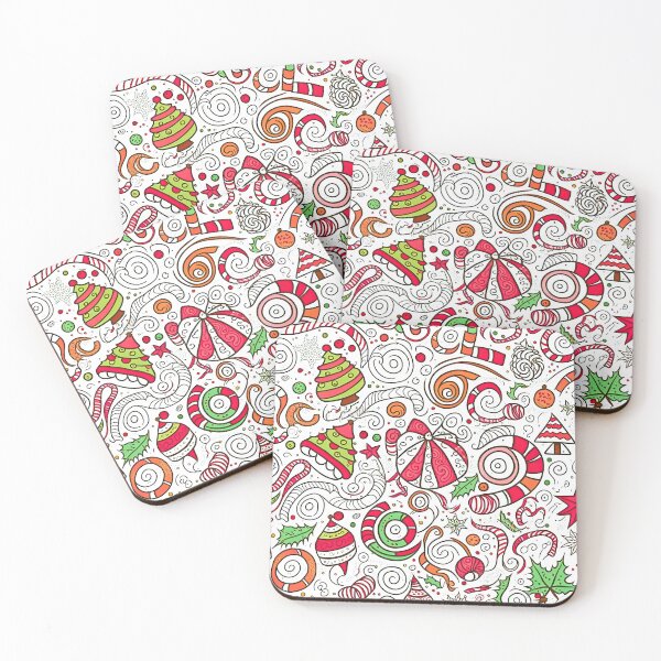 Item preview, Christmas doodles designed and sold by MrBeerholder.