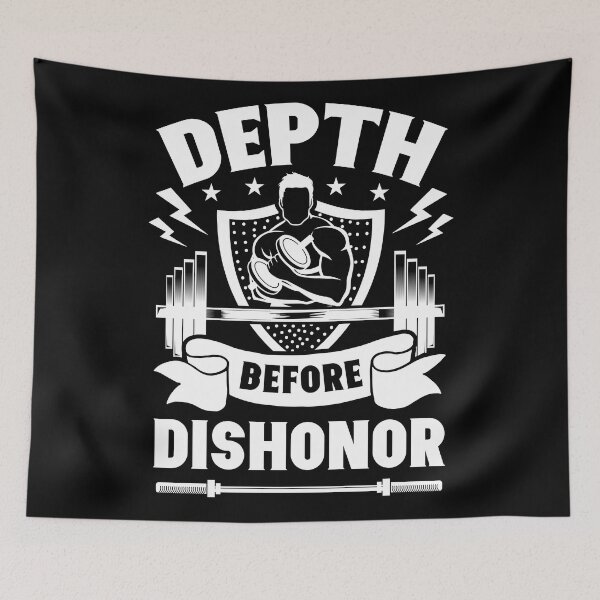 Item preview, Depth Before Dishonor Gym Wear designed and sold by netdota.