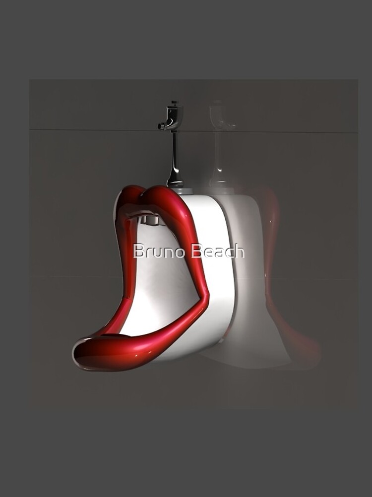 "Lips urinal" iPhone Case for Sale by BrunoBeach Redbubble