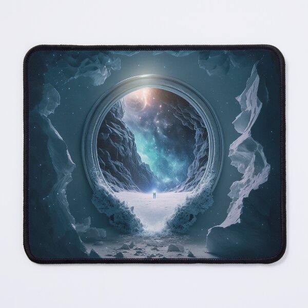 Item preview, SCI-FI Concept Art FarCaster Portal Canvas Print #4 designed and sold by Dedisun.