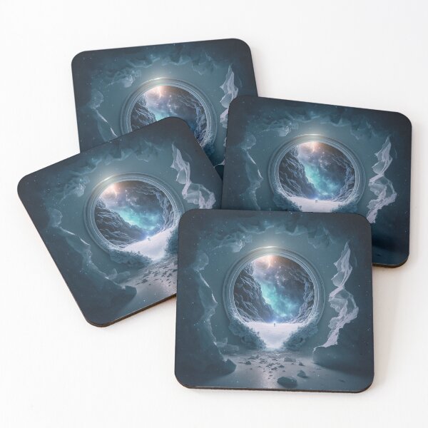 Item preview, SCI-FI Concept Art FarCaster Portal Canvas Print #4 designed and sold by Dedisun.