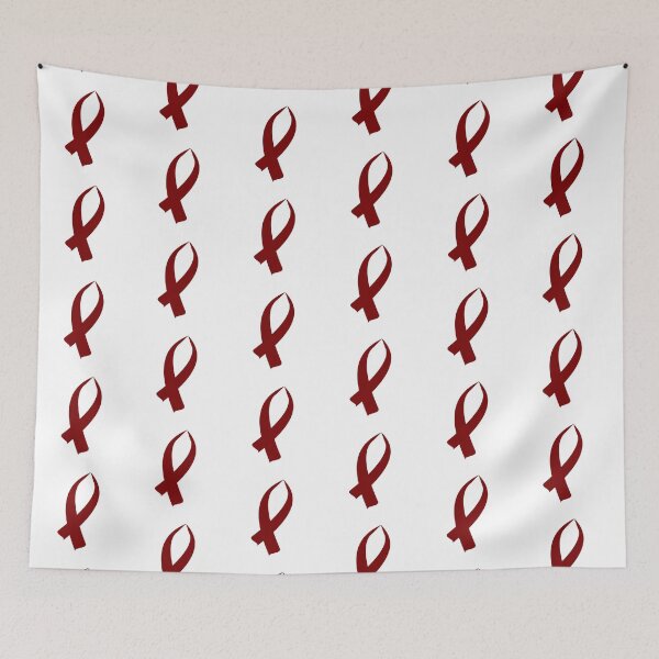 Item preview, Awareness Ribbon (Burgundy) designed and sold by blakcirclegirl.
