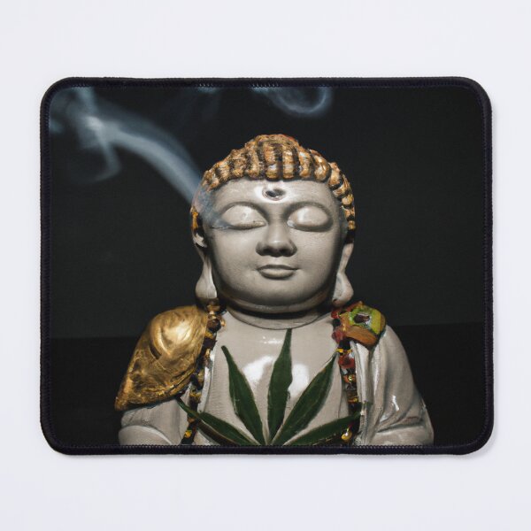 Item preview, Zen Buddha smoking weed designed and sold by Ioana1.