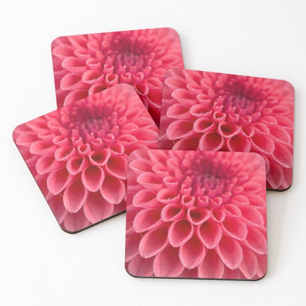 Item preview, Parkland Tribute Dahlia - Coral Flower designed and sold by idlewildblooms.