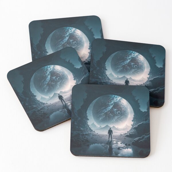 Item preview, SCI-FI Concept Art FarCaster Portal Canvas Print #5 designed and sold by Dedisun.