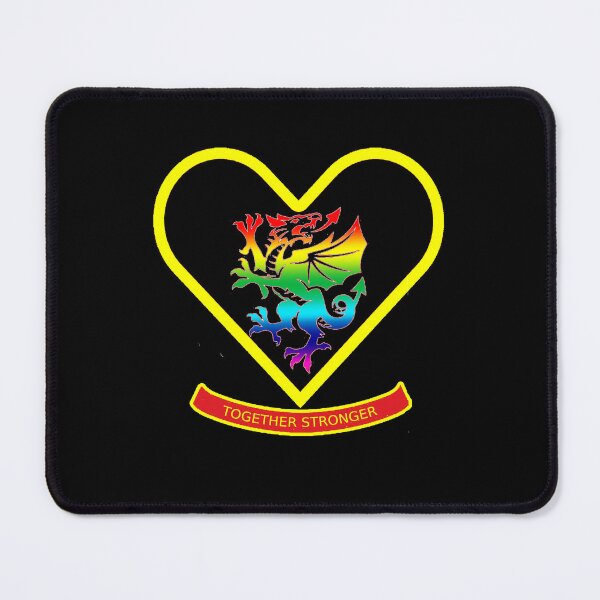 Item preview, Wales LGB Together Stronger Plus designed and sold by Aurorapod.