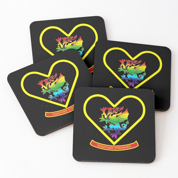 Item preview, Wales LGB Together Stronger Plus designed and sold by Aurorapod.