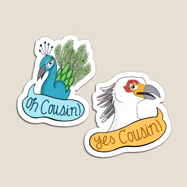 Item preview, Oh Cousin! ACOFAF Birds designed and sold by citrinecreates.
