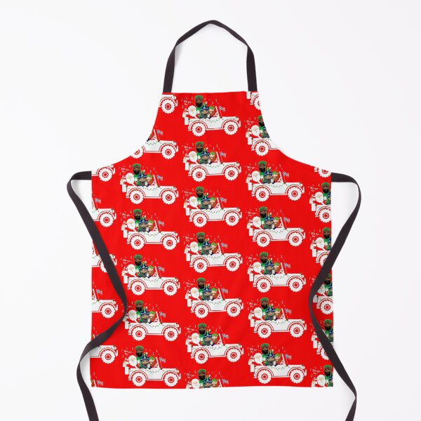 Item preview, Puerto Rico Christmas Chinchorreo Coquito Santa Three Kings White & Red Car Boricua Flag designed and sold by byDarling.