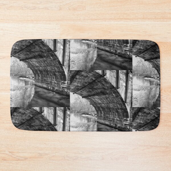 Item preview, Bridge in Dexter, Michigan in Monochrome designed and sold by J Rier Photography.