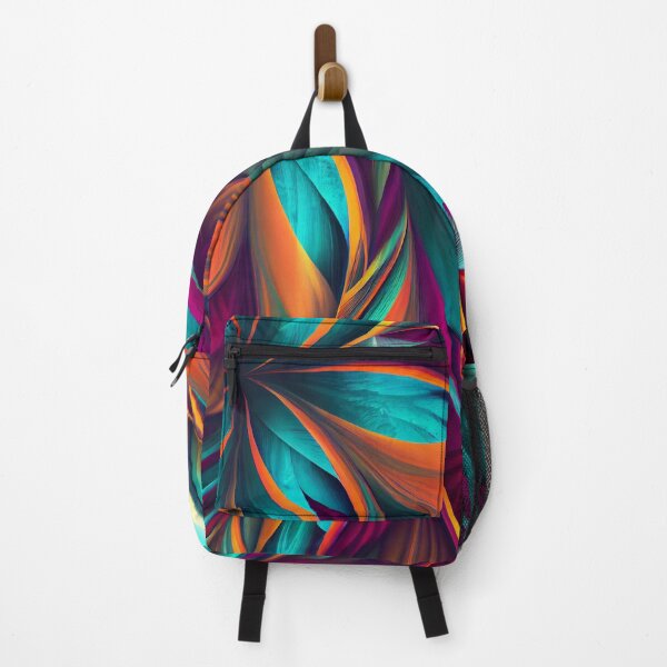 Artikelvorschau, Abstract Modern Colorful Feather Pattern Digital Painting entworfen und verkauft von CodeAndColors.