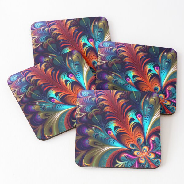 Artikelvorschau, Abstract Colorful Swirl Pattern Digital Painting entworfen und verkauft von CodeAndColors.