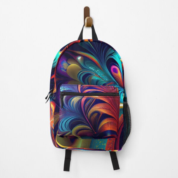 Artikelvorschau, Abstract Colorful Swirl Pattern Digital Painting entworfen und verkauft von CodeAndColors.