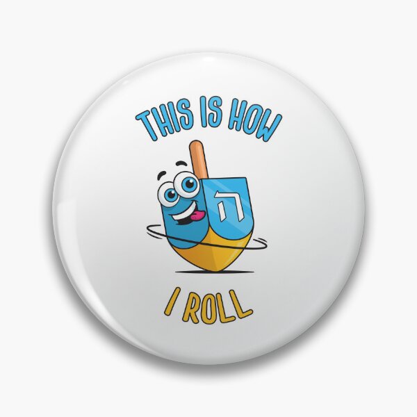 Item preview, This Is How I Roll Hanukkah Dreidel designed and sold by zoljo.