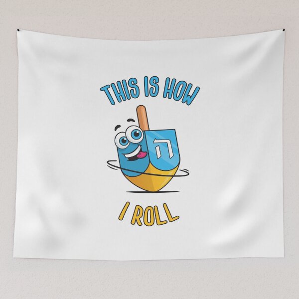Item preview, This Is How I Roll Hanukkah Dreidel designed and sold by zoljo.