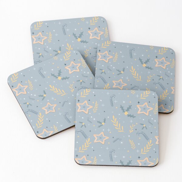 Item preview, Gold and Blue Christmas Themed Gif Ideas designed and sold by FoxandRabbit.