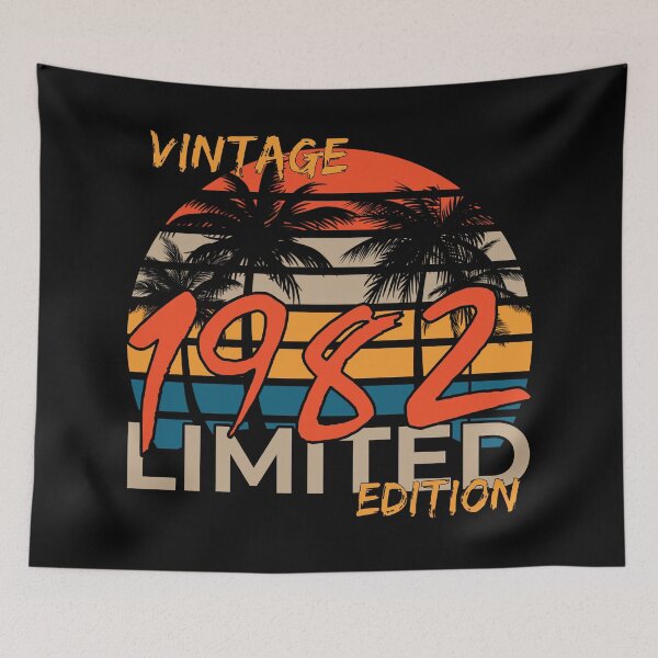 Item preview, VINTAGE PALM SUNSET 1982 LIMITED EDITION BIRTHDAY GIFT IDEA designed and sold by Kipcio.