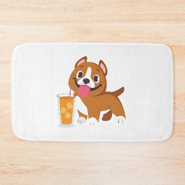 Item preview, Cold brew shibi pitbull | Pitbull Smiling designed and sold by RobbRY.