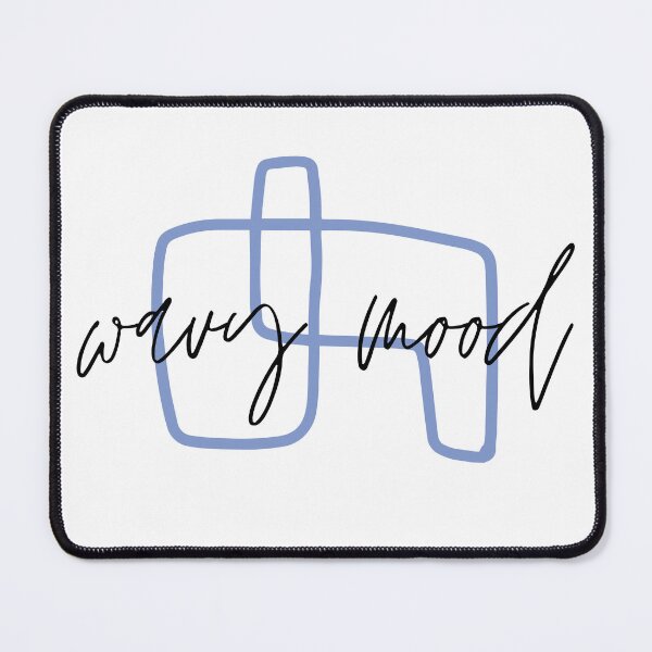 Item preview, Wavy mood designed and sold by TakeiteasySH ⭐⭐⭐⭐⭐.