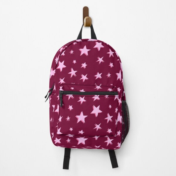 Item preview, Burgundy and Pink, Sketchy Stars designed and sold by OneThreeSix.