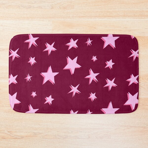 Item preview, Burgundy and Pink, Sketchy Stars designed and sold by OneThreeSix.