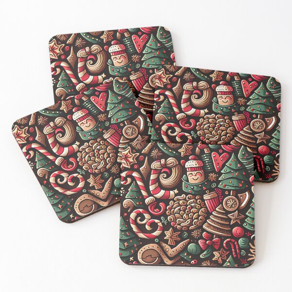Item preview, Christmas doodles designed and sold by MrBeerholder.