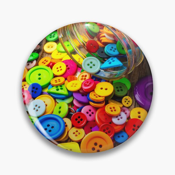 Item preview, Jar Of Buttons And Thread Still Life designed and sold by Garry Gay.