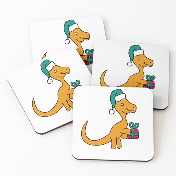 Item preview, Compsognathus Christmas designed and sold by HoodedMonkey.