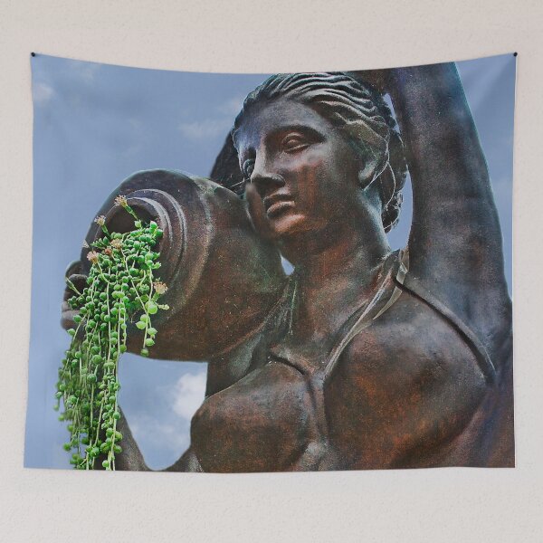 Item preview, Garden Statue in the Sky designed and sold by heatherfriedman.