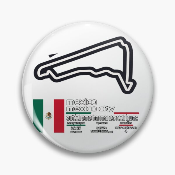 Item preview, Récords de F1 de la Ciudad de México (Autódromo Hermanos Rodríguez) designed and sold by XXI-21.