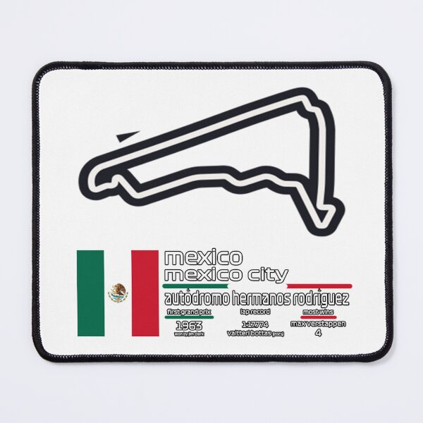 Item preview, Mexico City F1 Records (Autódromo Hermanos Rodríguez) designed and sold by XXI-21.