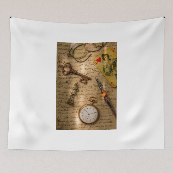 Item preview, Queen Of Hearts On Old Letter designed and sold by Garry Gay.